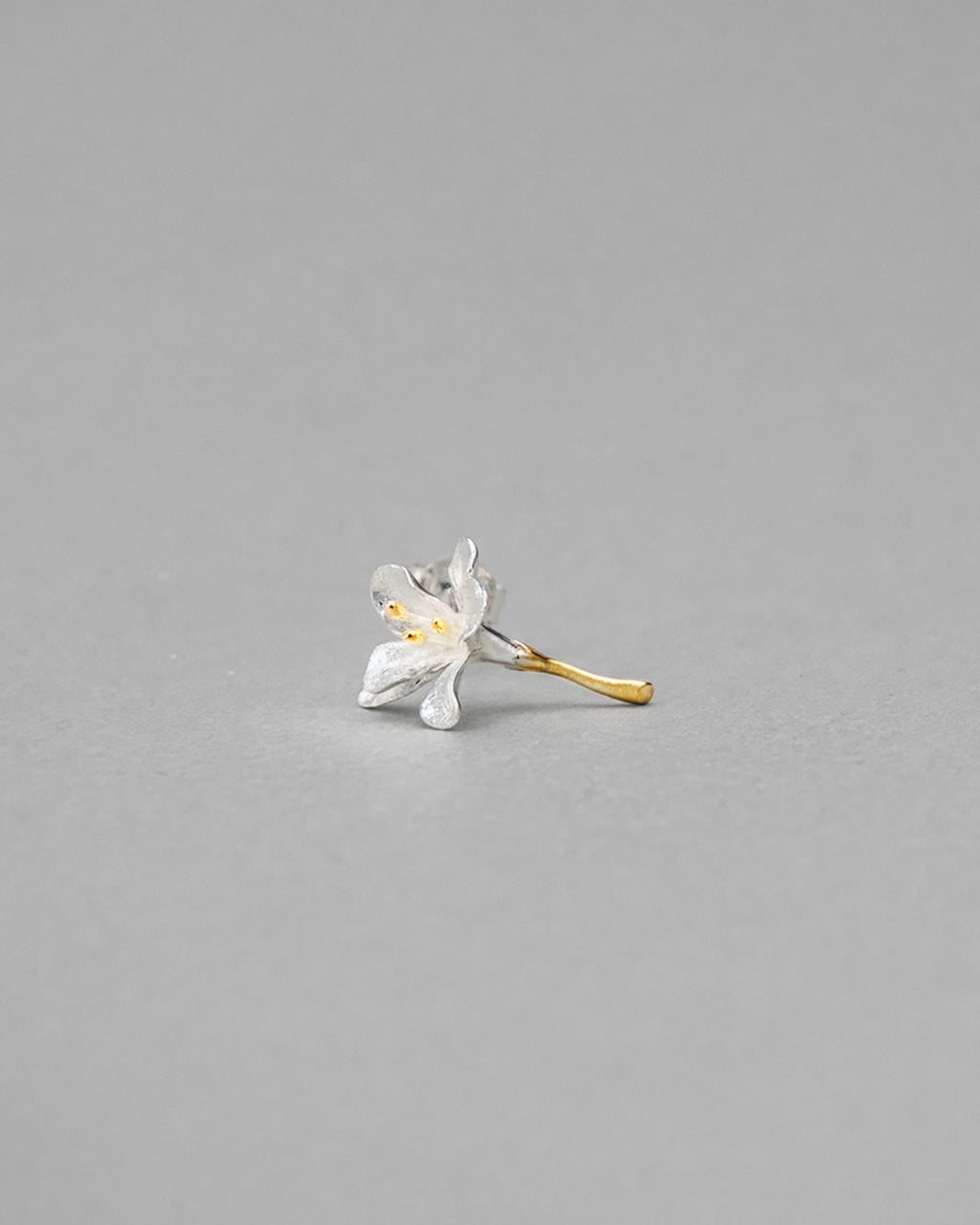 小蒼蘭之輪耳環(單支)