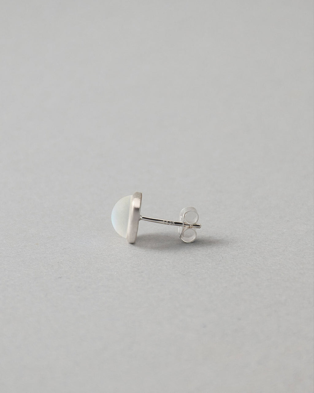 夏色8mm 純銀耳環