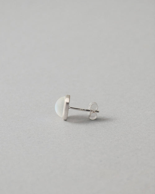 夏色8mm 純銀耳環